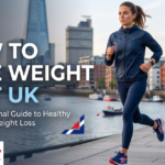 Balanced plate of vegetables, lean protein and wholegrains for healthy weight loss UK