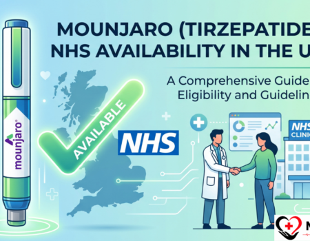GP consultation representing NHS Mounjaro eligibility and prescribing in the UK