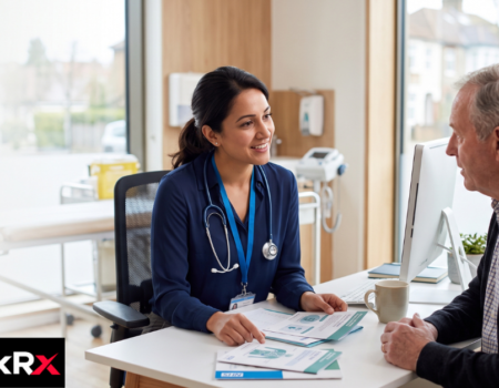 UK health advice showing NHS 111, GP, pharmacy and emergency care options