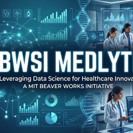 Digital representation of medical data analytics and AI algorithms used in healthcare diagnostics.