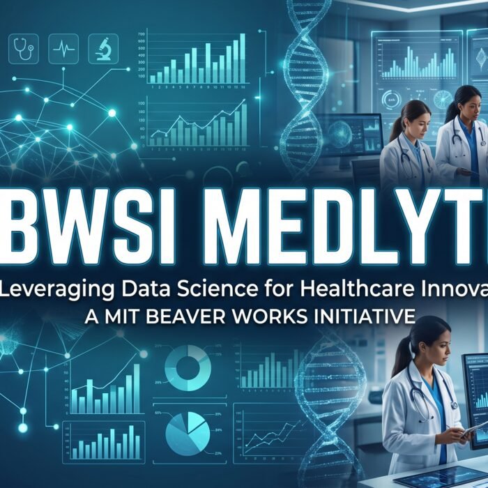 Digital representation of medical data analytics and AI algorithms used in healthcare diagnostics.