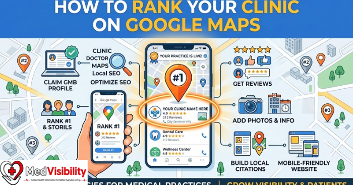 how to rank my clinic on google maps