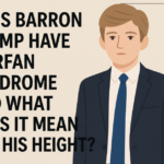 Medical graphic explaining natural tall stature versus endocrine growth conditions.